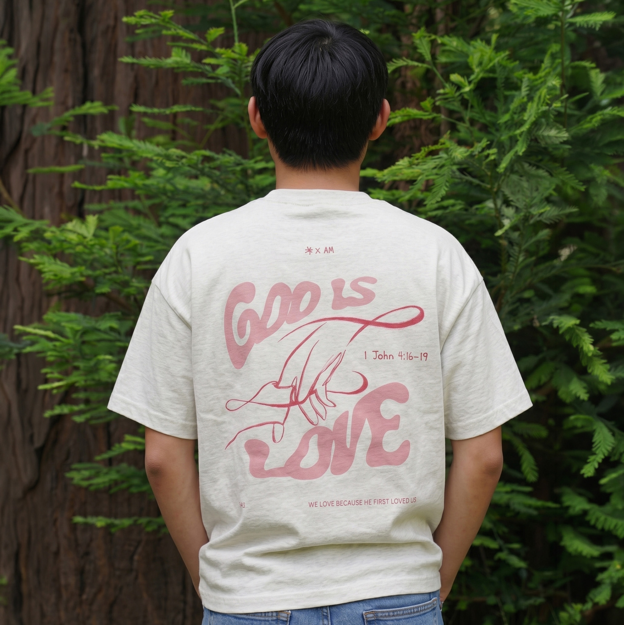 God is Love T-Shirt — view 3