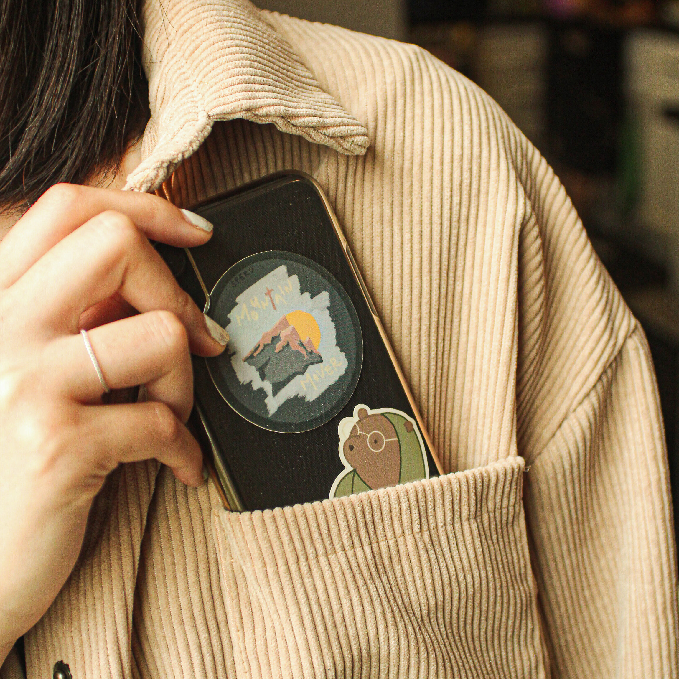 Mountain Mover Sticker — view 3