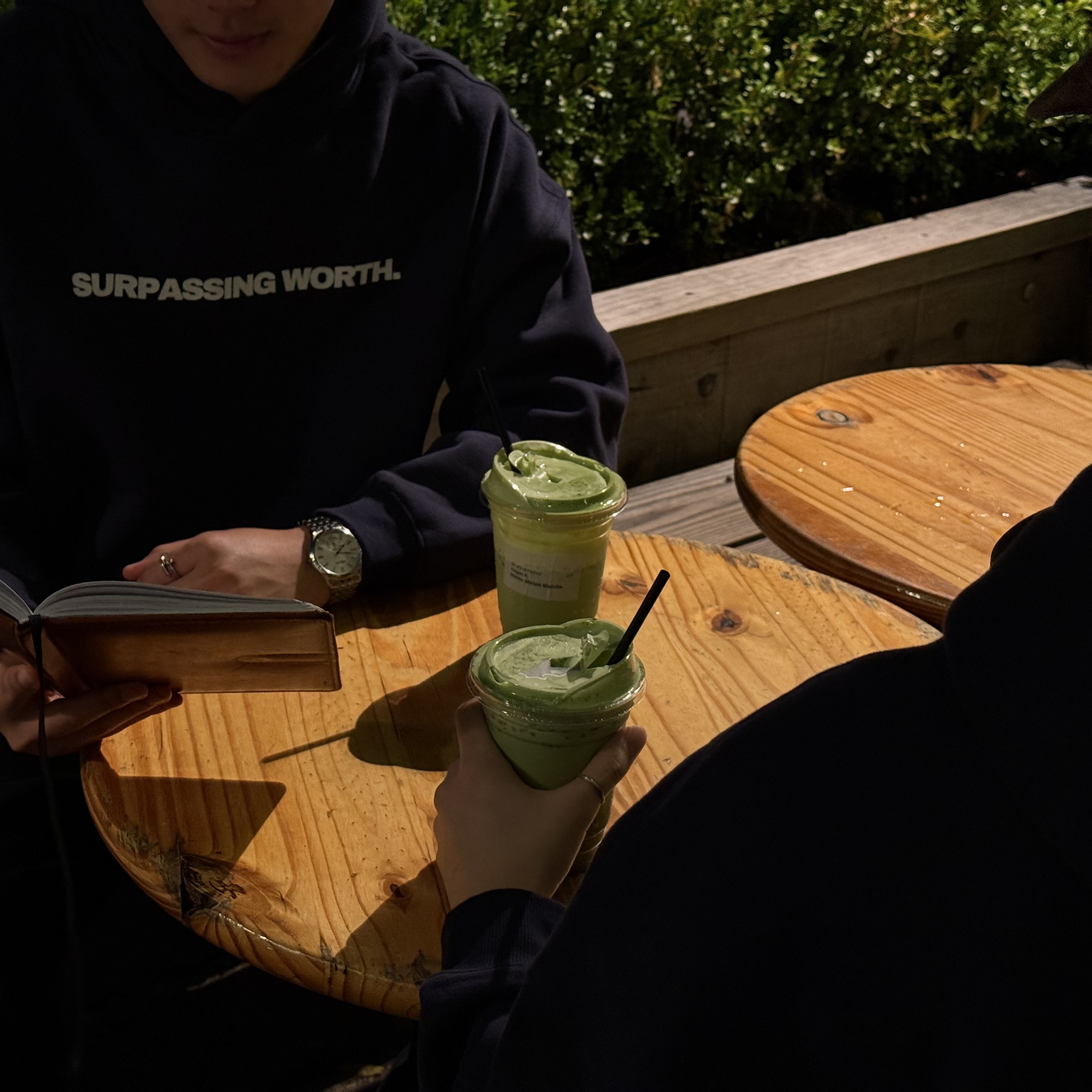 Surpassing Worth Hoodie — view 3