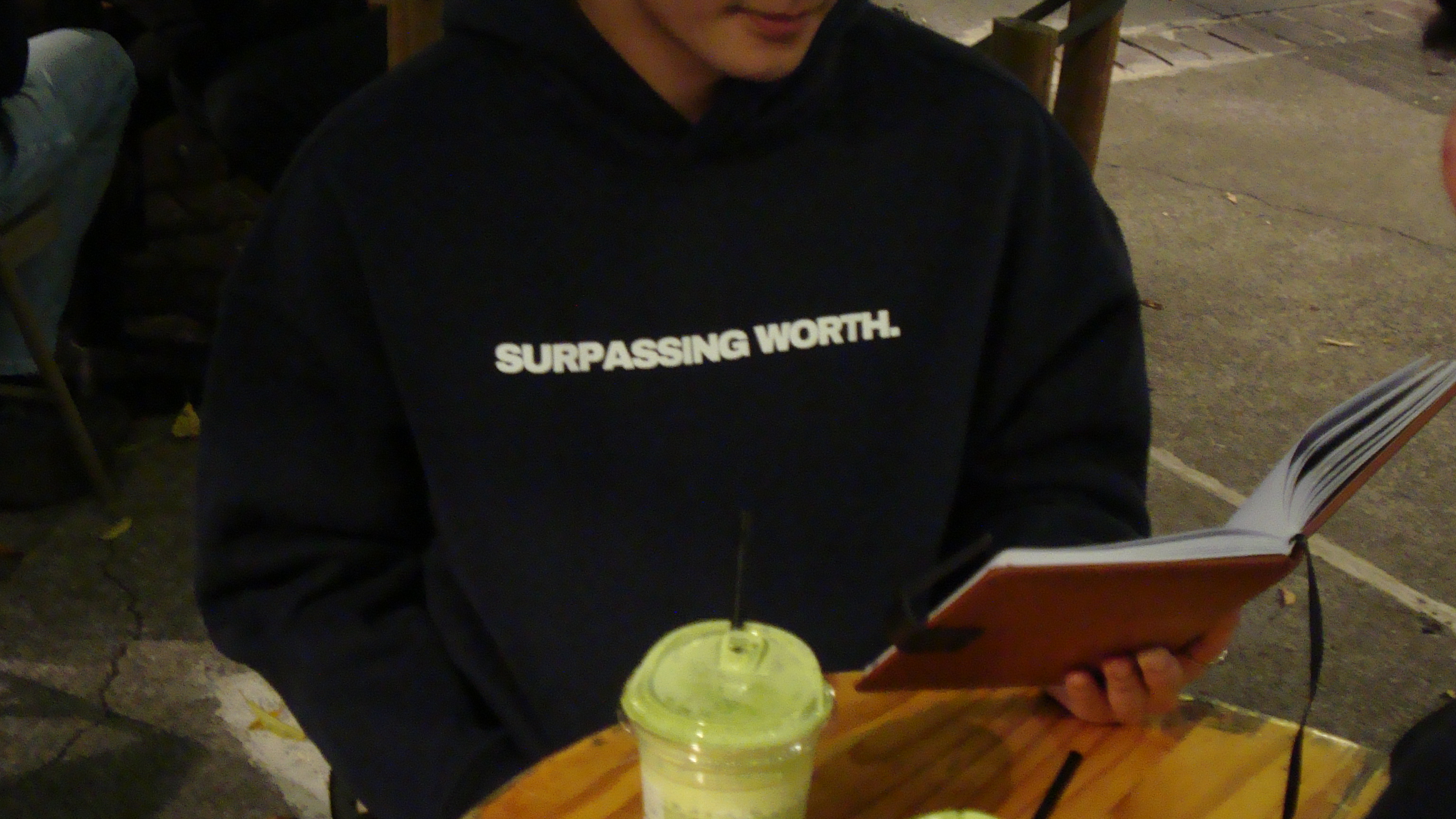 Surpassing Worth Hoodie — view 4